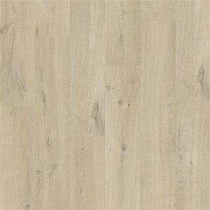 Плитка ПВХ Quick Step Vinyl Medium Planks AVMP AVMP40103   Дуб хлопковый бежевый фото 3 | FLOORDEALER